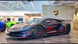 LAMBORGHINI HEAVEN! Lamborghini Centenario, Sian, Essenza, SVJ at Lamborghini Miami