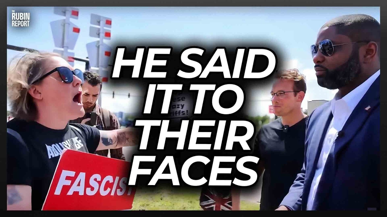 Protesters Harass Byron Donalds, His Response Is Perfect