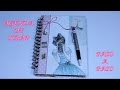 DIY - AGENDA DE SCRAP PASO A PASO / LA VUELTA AL C