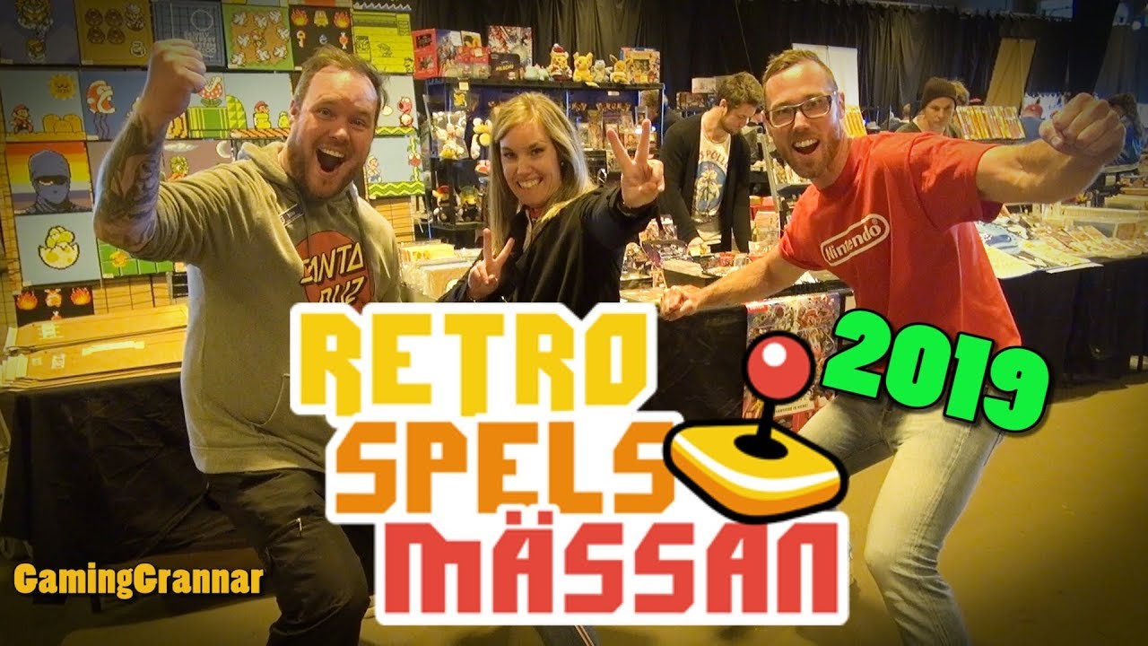 GamingGrannar på Retrospelsmässan 2019!