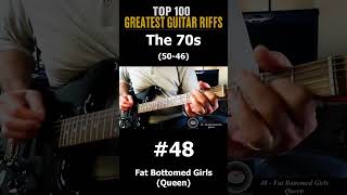 Top 100 Greatest Guitar Riffs of the 70s. (50-46) #classicrock