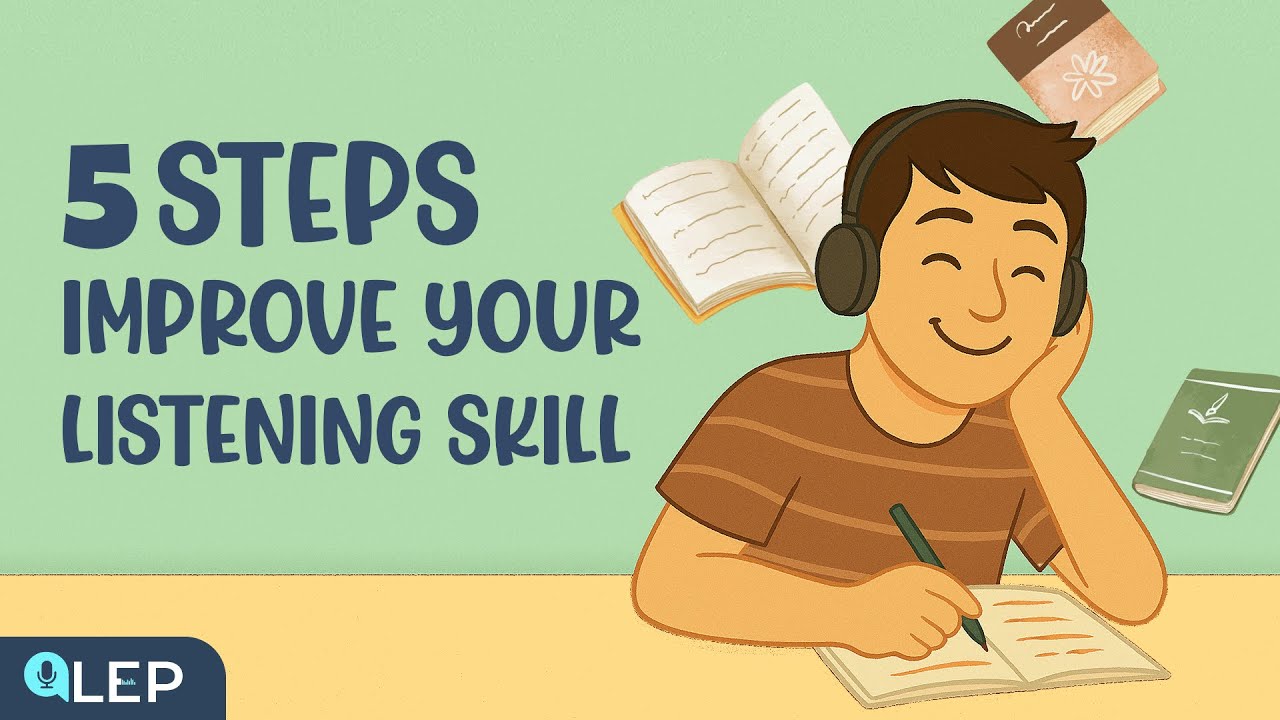 5 Steps to ACTUALLY IMPROVE Your Listening Skills | 🎙️ 8 Minute English ...