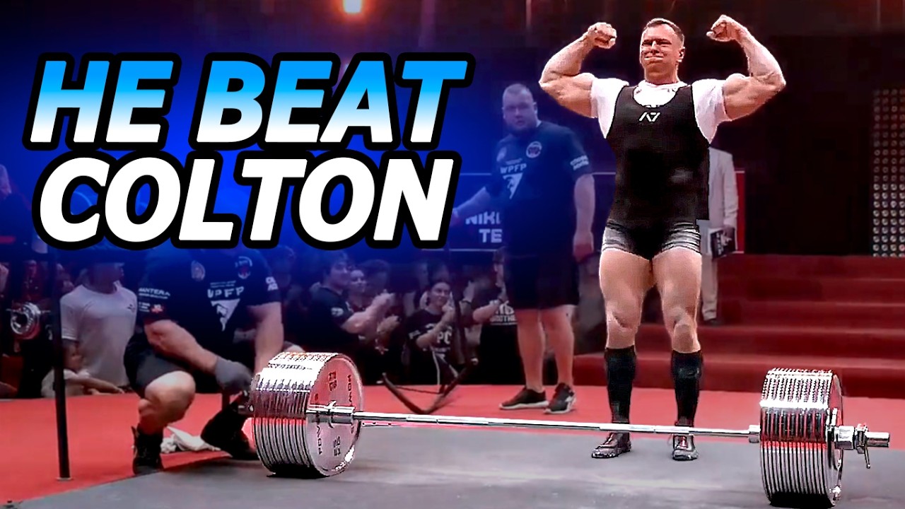 The Man Who Was ABLE to DEFEAT Colton Engelbrecht in the Deadlift!