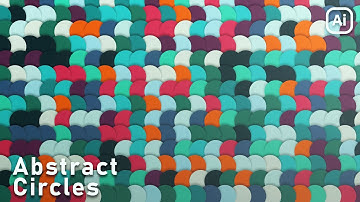 How To Create An Abstract Wallpaper || Illustrator Tutorial #wallpapers #illustrator #adobe