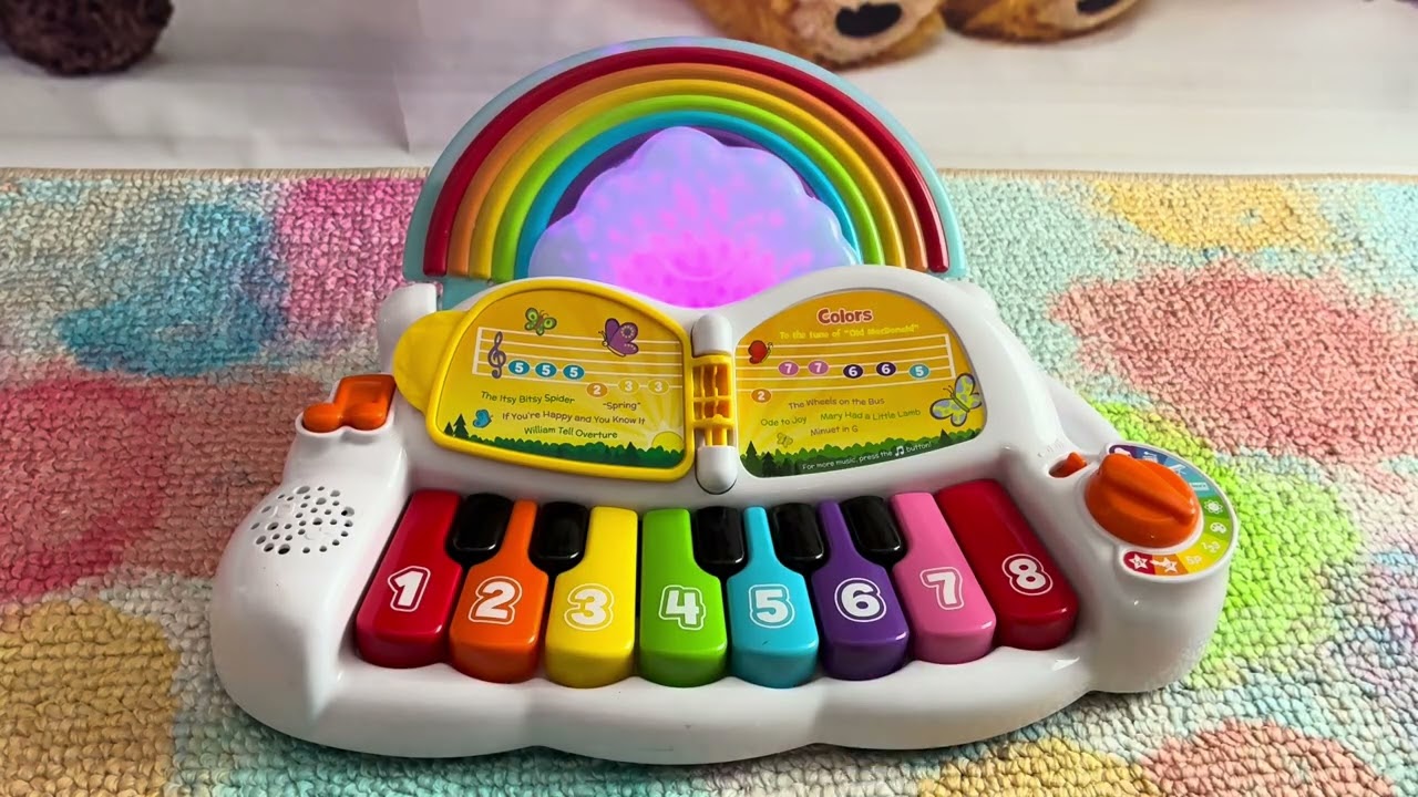 LeapFrog Learn & Groove Rainbow Lights Piano 🎹 Musical Learning Fun