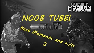 Call of Duty: Modern Warfare Best moments and fails Episode 3 - Noob Tube!, Nade Kills and more!