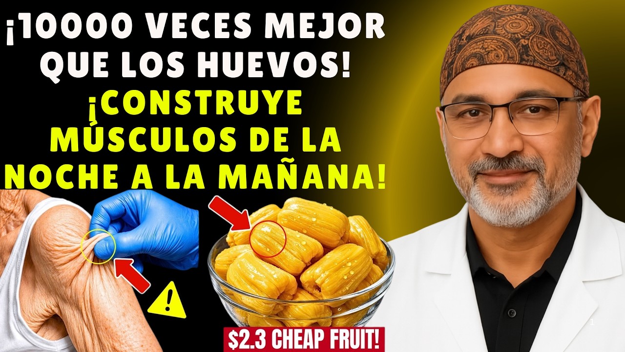 Gana músculo después de los 75: esta proteína de fruta es mejor que los huevos