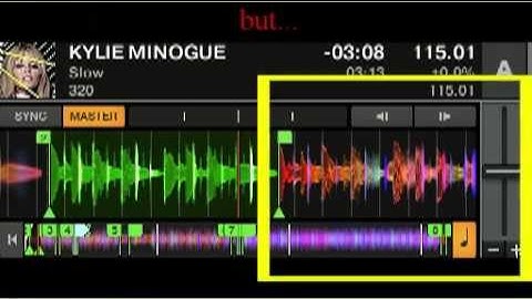 TRAKTOR BUG: KeyLock Artifacts