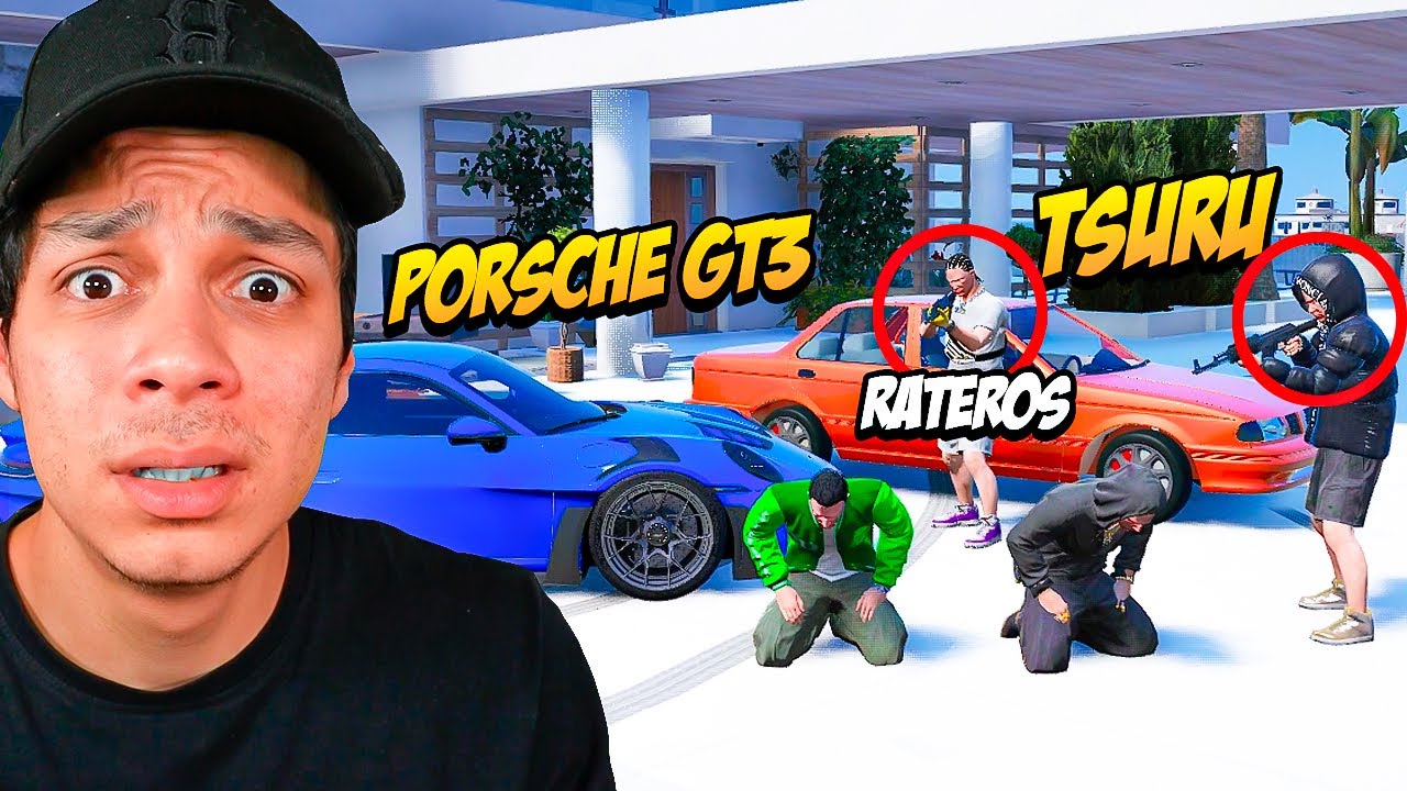 ME ROBARON EL PORSCHE GT3 Y TSURU GSR Y PIDEN RECOMPENSA DE $10 MILLONES - GTA RP