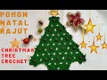 pohon natal rajut | Christmas tree crochet