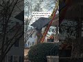 This was SCARY. Stay safe out there 🫡 #solarinstaller #winter #solarinstallation #newengland #solar