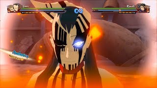 Jigen VS Naruto, Sasuke &amp; Kashin Koji - Naruto Storm 4 Next Generations (4K 60FPS)