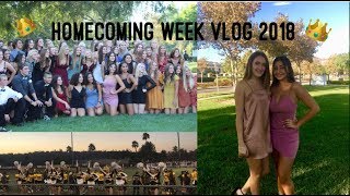 homecoming week VLOG & GRWM 2018!!