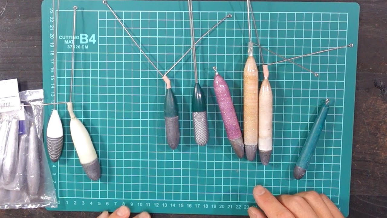 キスの投げ釣り用に細い発泡オモリを自作する！