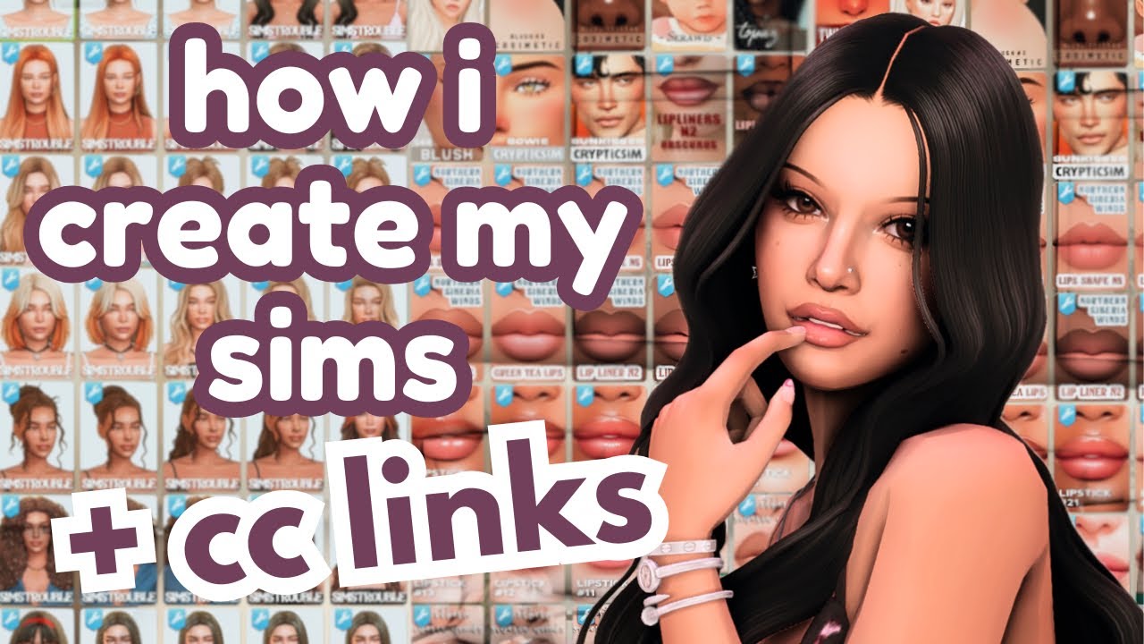 How I Make Pretty Sims ✨ In-Depth Tutorial + CC Links | The Sims 4