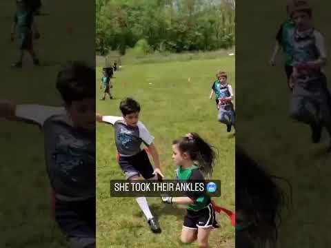 She put the defense on skates 😳👏
