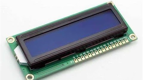 How to use an LCD1602 using Raspberry Pi 4