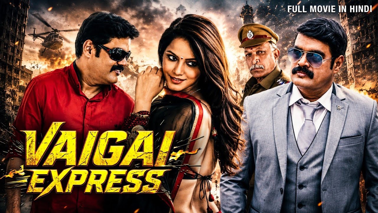 Vaigai Express Full Hindi Dubbed Movie | Neetu Chandra, RK, Ineya | Murder Mystery Thriller