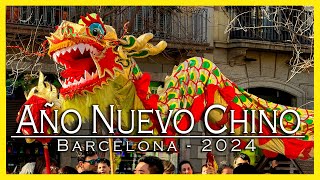 ¡Celebrando el Año Nuevo Chino en Barcelona 2024! | Experiencia Única