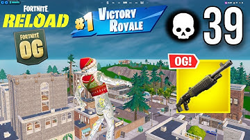 Fortnite Reload | High Kill Solo vs Squads Ranked Gameplay (Keyboard & Mouse)