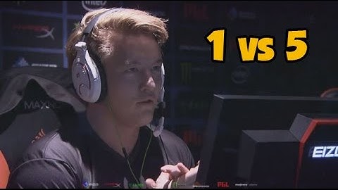 Rain vs EnVyUs [1vs5] DreamHack 2015