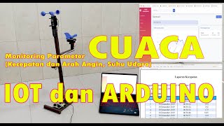 Monitoring Kondisi Cuaca Meliputi Kecepatan dan Arah Angin, Suhu, Arduino, WEB (Weather Monitoring) screenshot 5