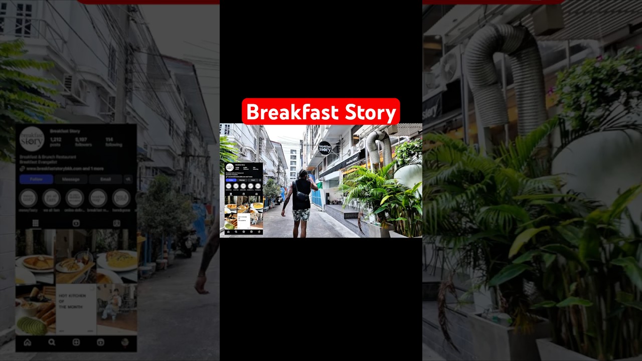 Breakfast Story Restaurant 🍳🥞 | What I Ordered in Bangkok