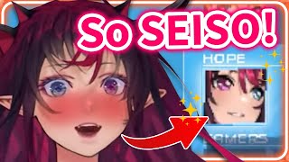 IRyS is Surprised she is so SEISO in Holocure! 【IRyS / HololiveEN】 Resimi