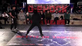 Bboy 1on1 Callout Battle Best8-1 RM vs Spinkee | 20151226 BATTLE IN TAOYUAN