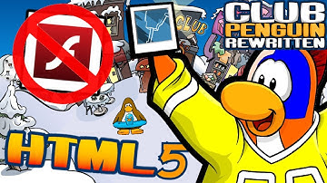 😱 New HTML5 Version + Free Background 🖥️ | Club Penguin Rewritten