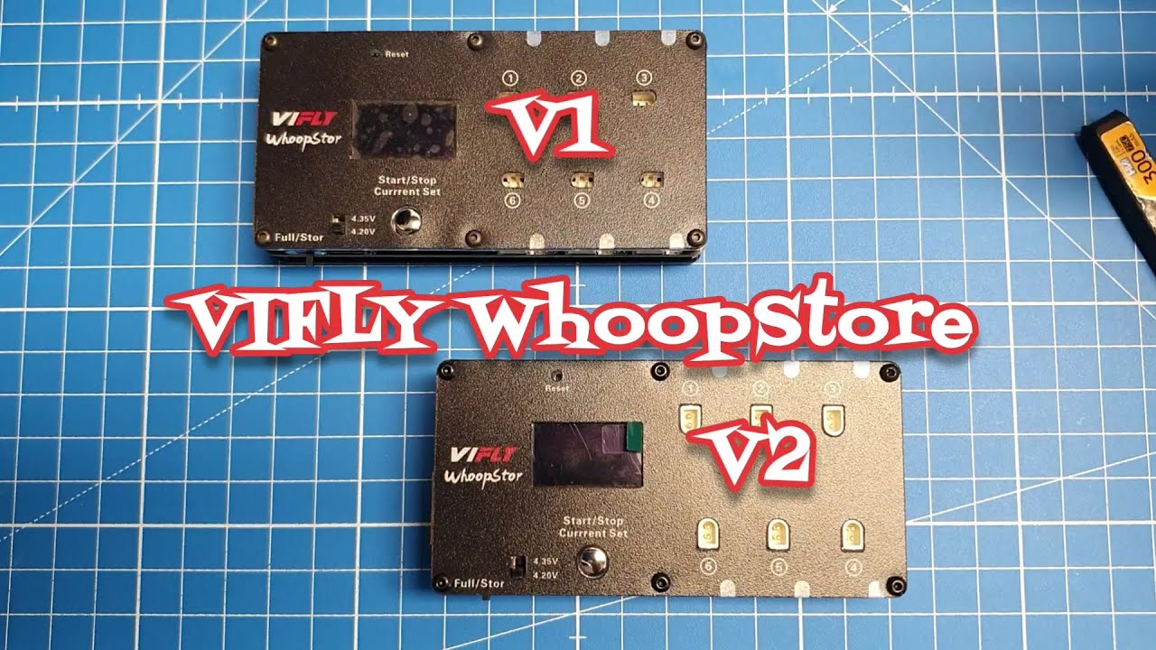VIFLY WhoopStor V1 and V2 plus small fix