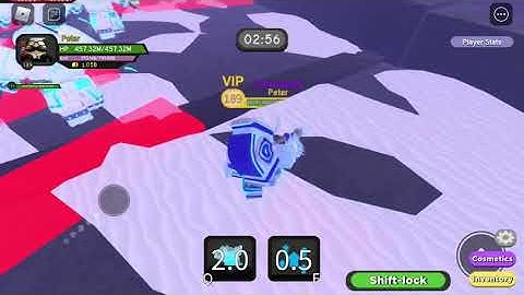 Getting to level 190 in Roblox Dungeon quest!