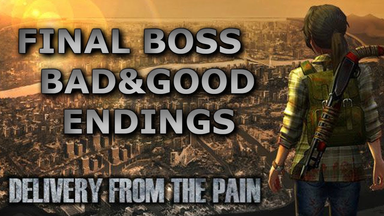 Delivery From The Pain - Walkthrough. Part 12: Final Boss. Bad and Good Endings - No commentary
