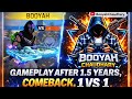 ONLY HEADSHOT 💀 1 VS 1 🔥 GAMEPLAY AFTER 1.5 YEARS 😈