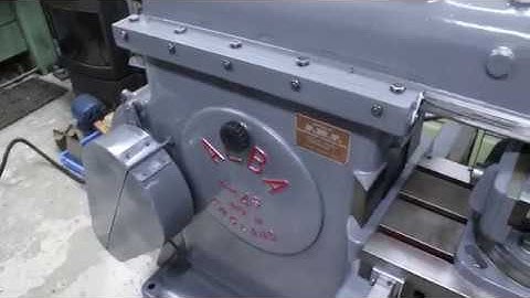 ALBA 4S/Elliott 18s SHAPING MACHINE taking first cut on 2nd speed selector