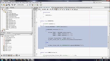 Pemrograman Internet - Aplikasi Chatting Client Server (Sockets - GUI)
