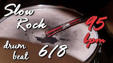 Slow Rock Drum Beat - 95 bpm