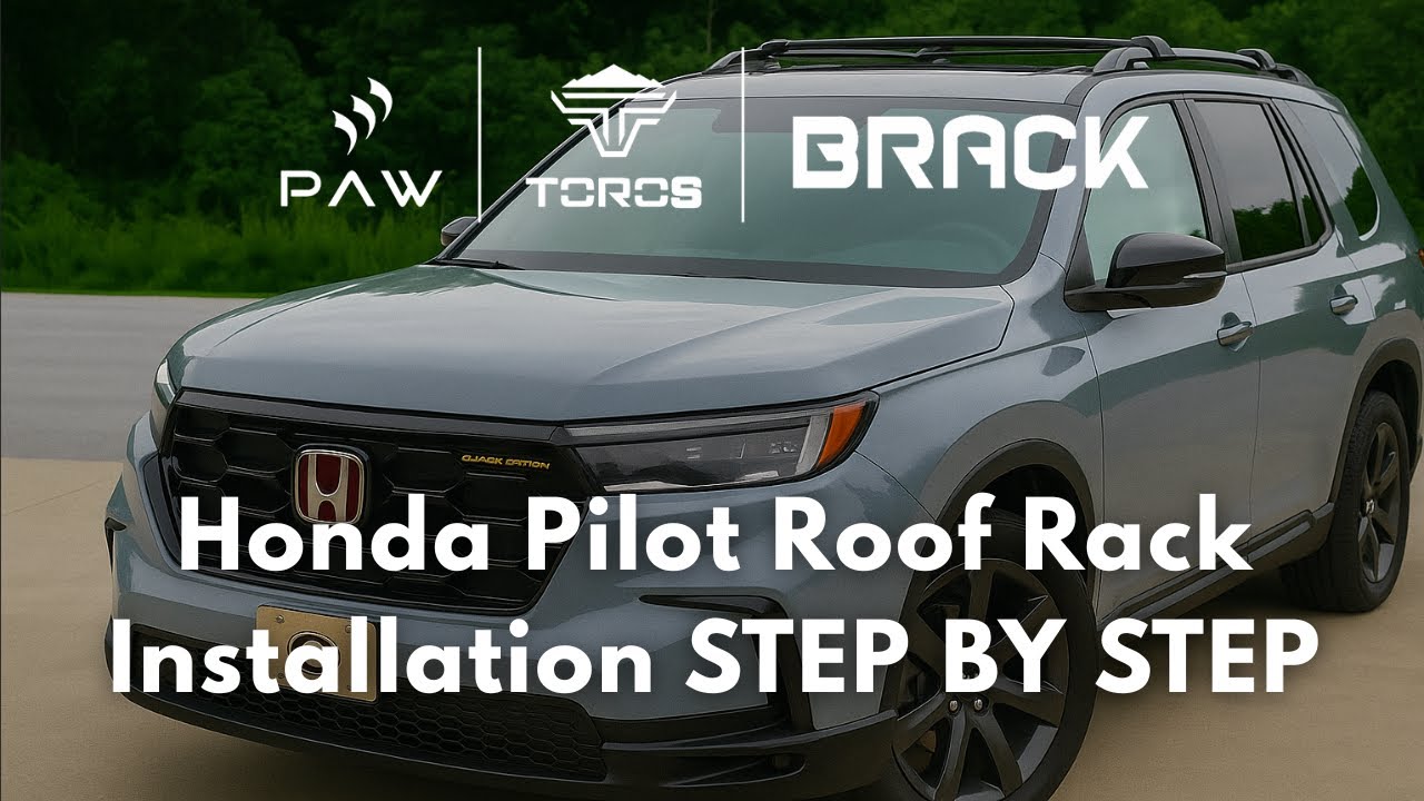Honda Pilot Roof Rack Installation Guide (Step by Step Tutorial) - YouTube