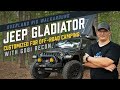 Jeep Gladiator Fully Customized for Camping - Walkaround Ft. @Gobi_Recon
