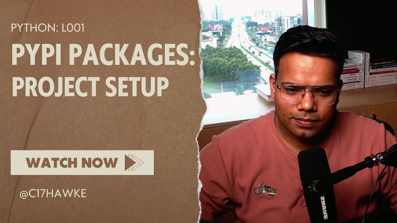 001 Detailed project setup of python project in VScode | #c17hawke | # ...