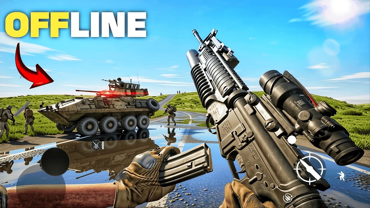 Top 20 Best OFFLINE FPS Games for Android & iOS 2026 | High Graphics ...