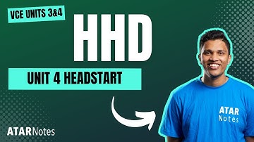 VCE HHD 3&4 Unit 4 Headstart Lecture