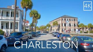 Charleston South Carolina City Drive 4K - Chucktown Driving Tour