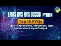 Unit 05 | Expressions, statement, type conversion &amp; I/O | PYTHON TOP 15 PYQ Series | #emrs #kvs #nvs