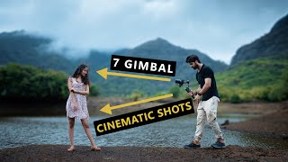 7 CINEMATIC CAMERA GIMBAL shots | DJI RS3