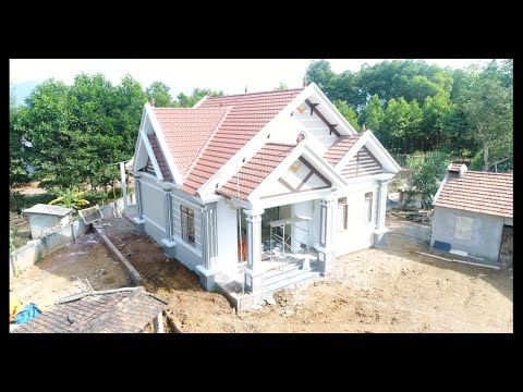 Mẫu Nhà Cấp 4 Thực Tế Giá 700 Triệu Do Kisato Thiết Kế Đẹp Nhất Sơn Động Bắc Giang