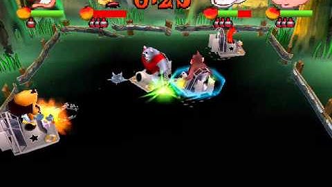 Crash Bash - 200% - #100 - Swamp Fox - Gem Challenge