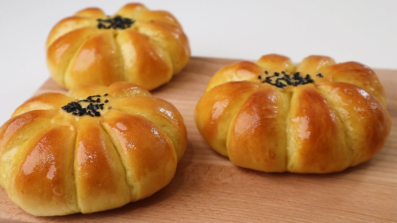 南瓜面包 | 怎么做奶香南瓜馅儿面包 | Pumpkin Bread