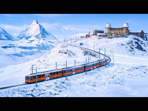 🇨🇭Riding the Switzerland's Train to the Clouds - The Best Matterhorn View | Gornergrat Railway