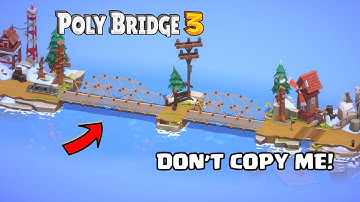Miner Mountains - Poly Bridge 3
